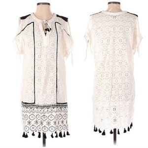Anthropologie NWT Hemnant & Nandita Aditya eyelet embroidery dress size XS NEW